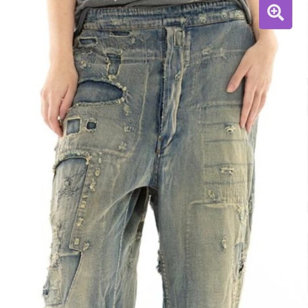 NWT Magnolia Pearl Sanforized Denim Pants 229 Jeans Washed Indigo Blue RARE NEW